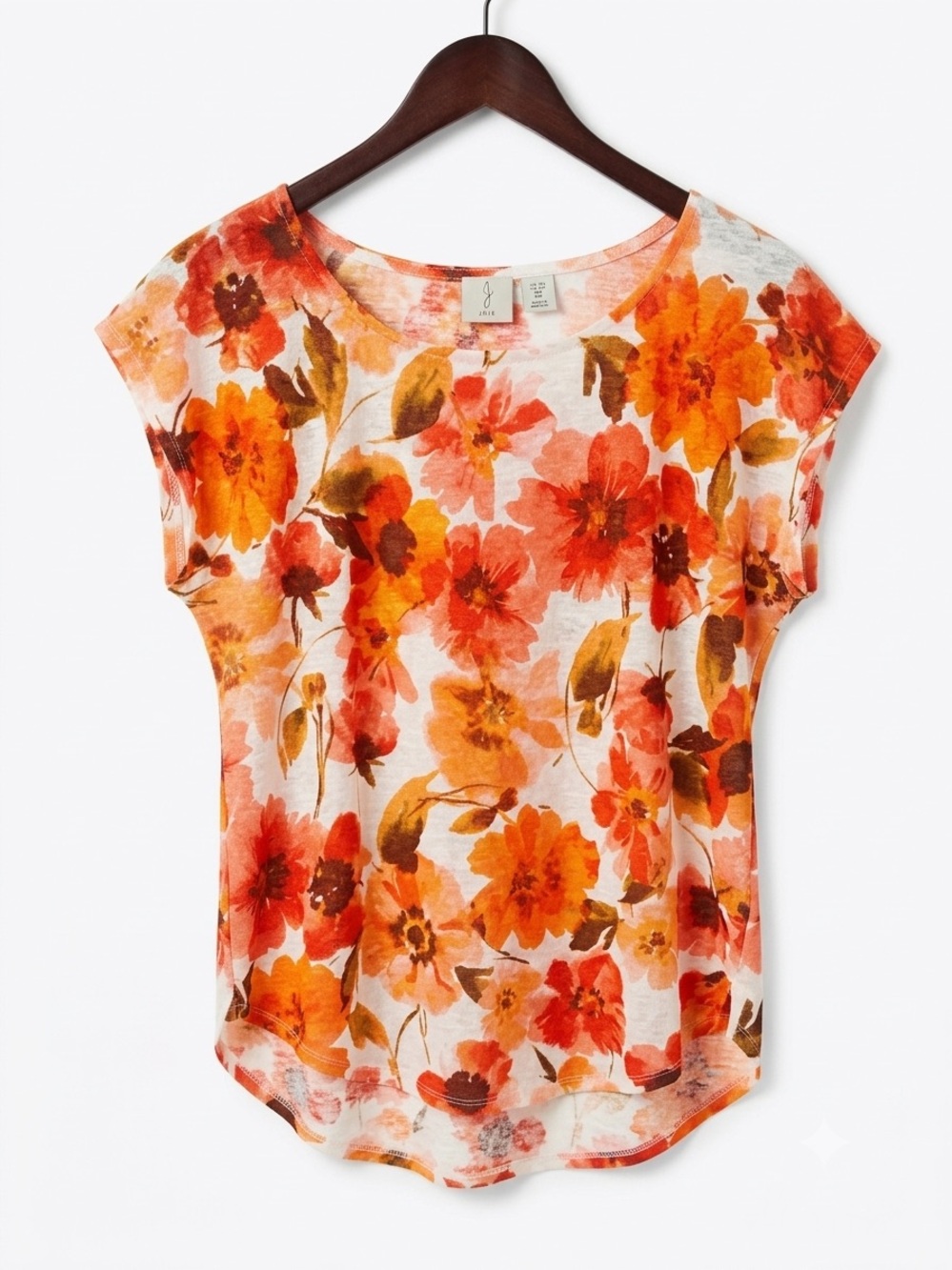 JOIE Linen Floral Top BNWOT